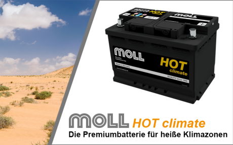 MOLL HOT climate Batterien