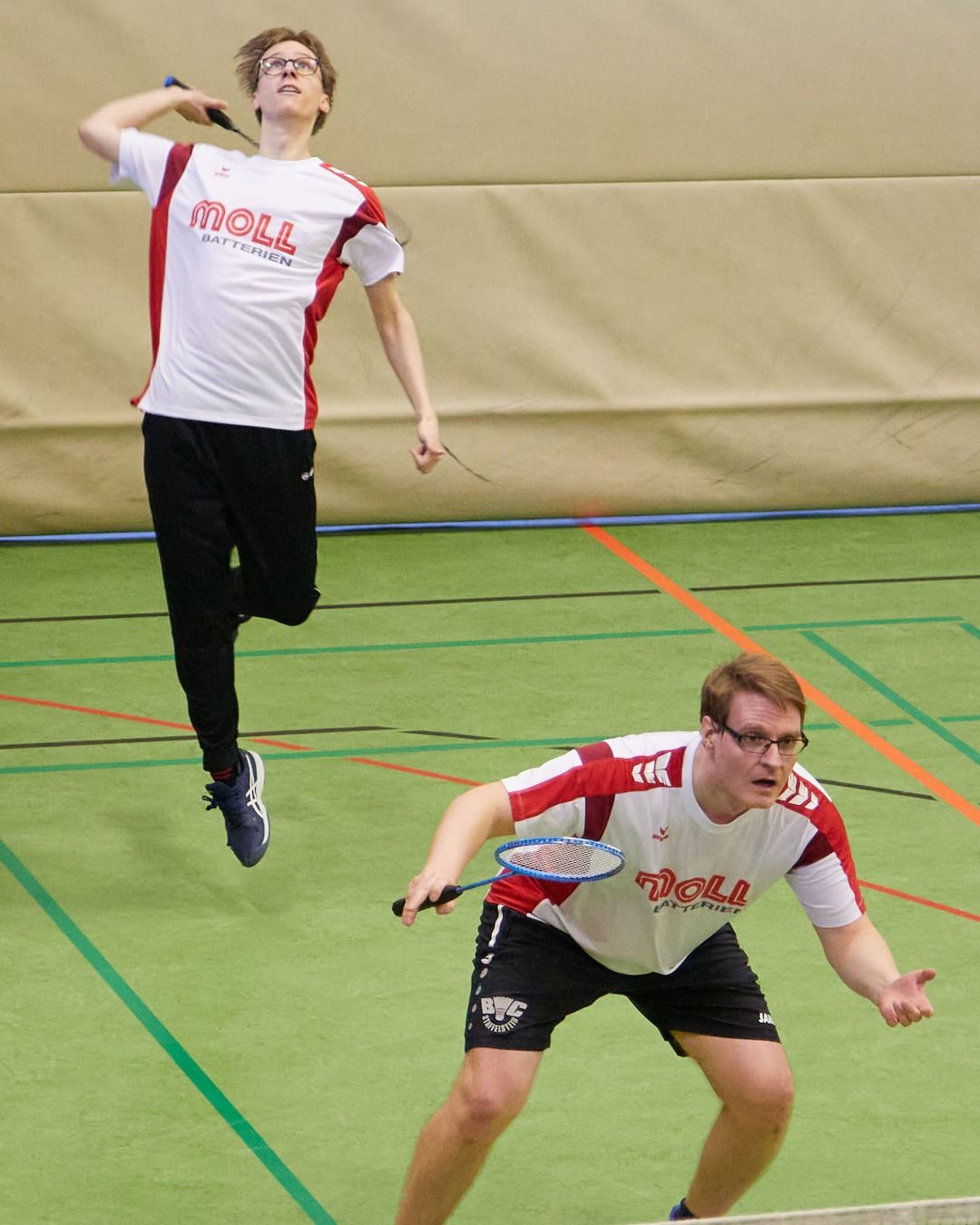 Premiere auf dem Spielfeld: Die neuen Trikots des BC Staffelstein im Einsatz.